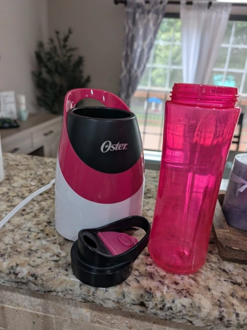 Oster 250 watt 20 ounce countertop kitchen sport blender